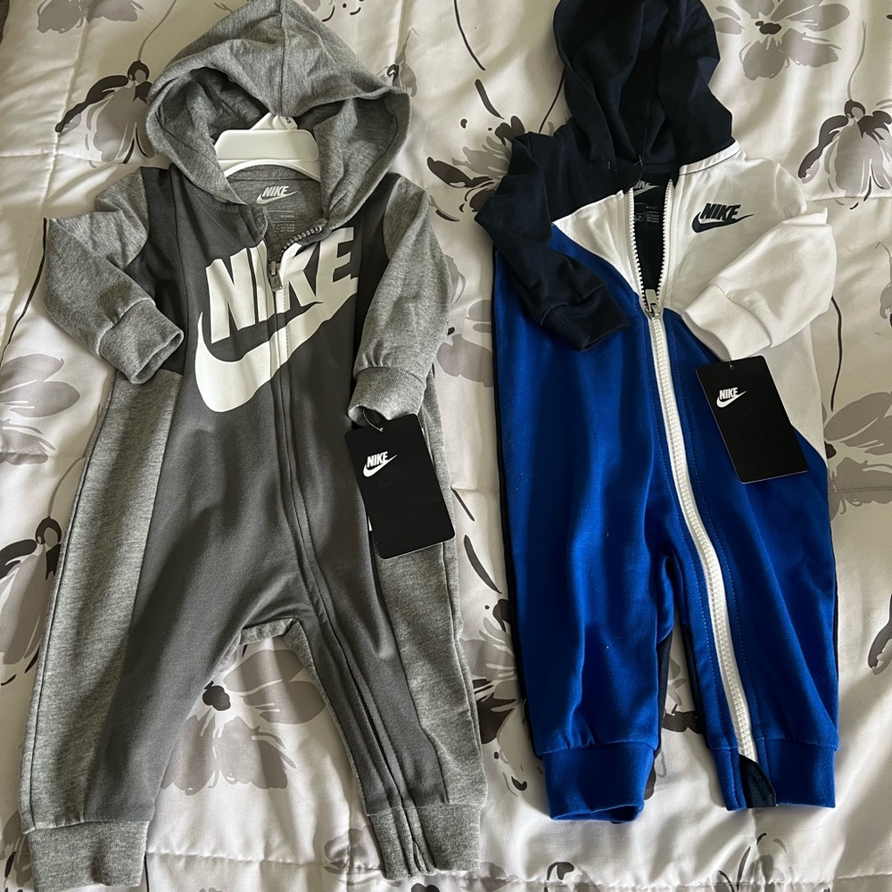 New with tags nike baby suits